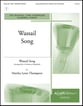 Wassail Song Handbell sheet music cover